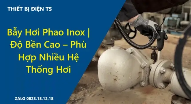 Bẫy Hơi Phao Inox | Độ Bền Cao – Phù Hợp Nhiều Hệ Thống Hơi 2 Bẫy Hơi Phao Inox