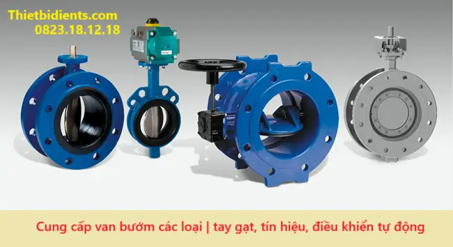 Cung cấp van bướm các loại
