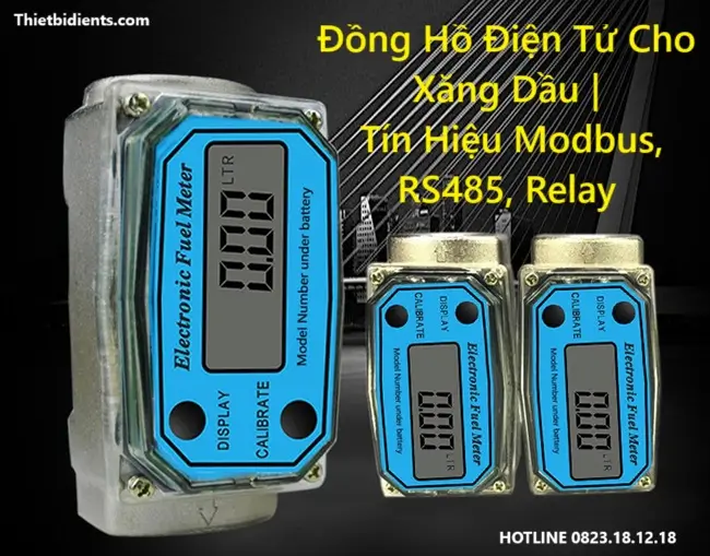 Đồng Hồ Điện Tử Cho Xăng Dầu