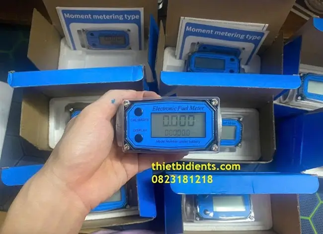 Đồng hồ điện tử cho xăng dầu tín hiệu Relay 