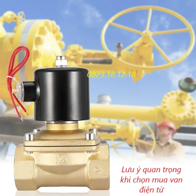 Lưu ý khi chọn mua van điện từ