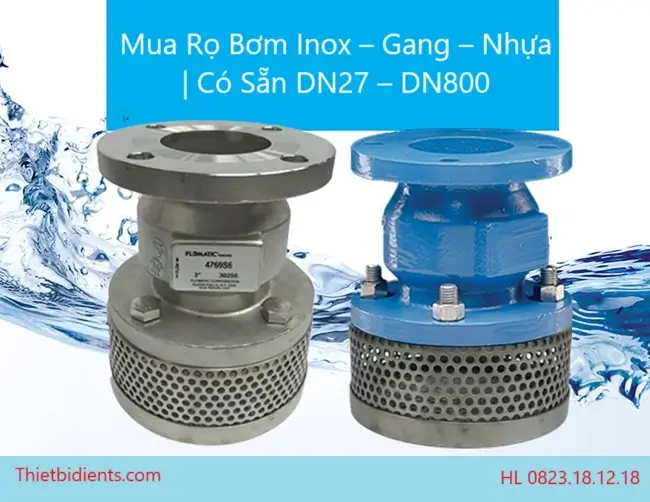 Mua Rọ Bơm Inox – Gang – Nhựa