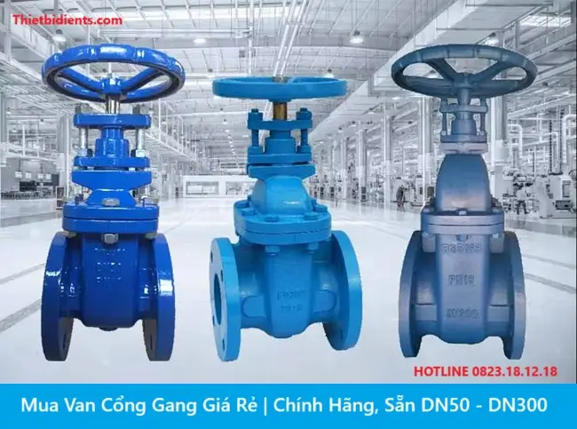 Mua van cổng gang giá rẻ