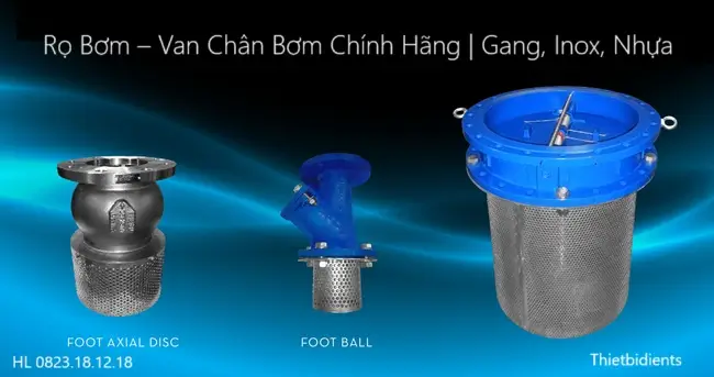 Rọ Bơm Van Chân Bơm Chính Hãng