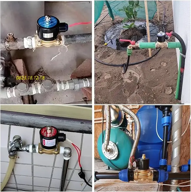 Ứng dụng thực tế của van điện từ