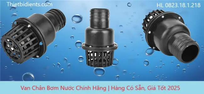 Van Chân Bơm Nước Chính Hãng