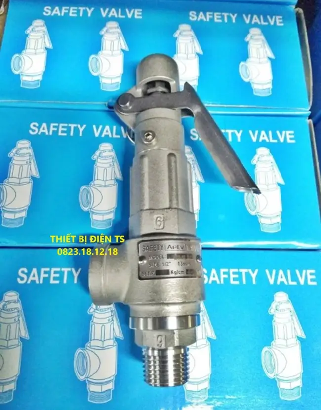 Van an toàn inox nối ren