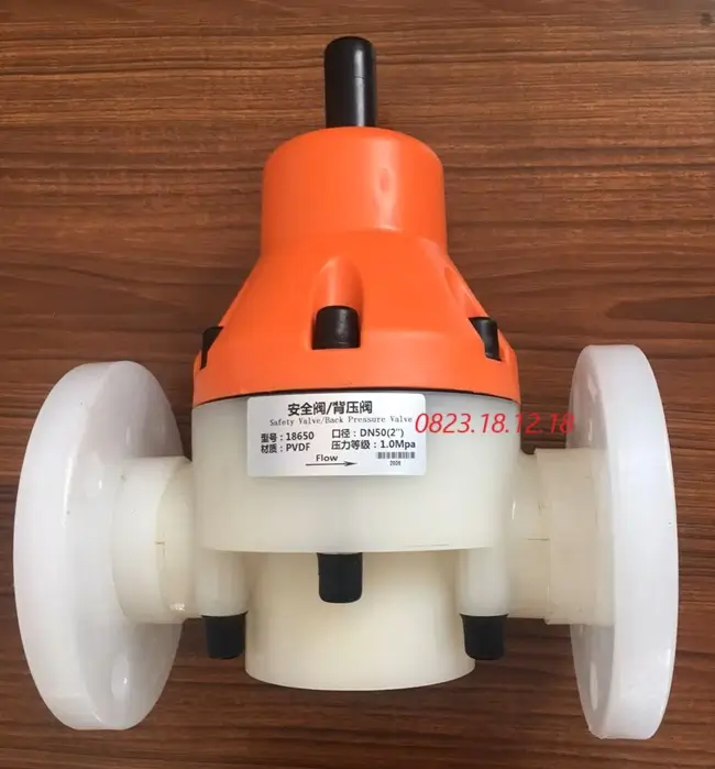 Van an toàn nhựa PVDF