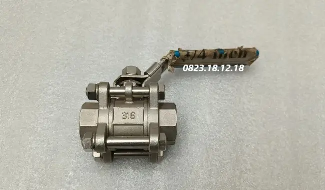 Van bi inox 316 2 Van bi inox 316