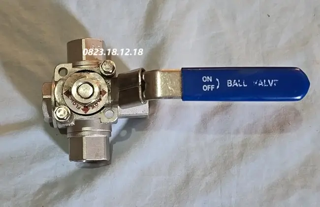 Van bi inox 316 12 Van bi tay gạt inox 316