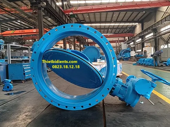 Van Bướm Công Nghiệp Chính Hãng | Gang, Inox, Điều Khiển tự động 13 Van bướm gang công nghiệp