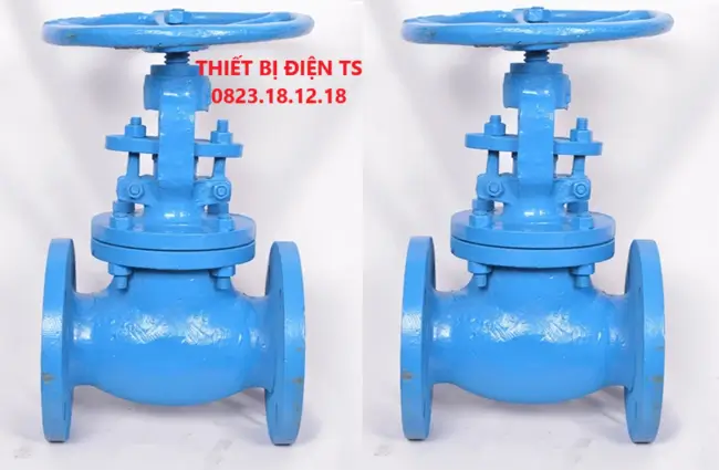 Van cầu gang dùng cho hơi nóng