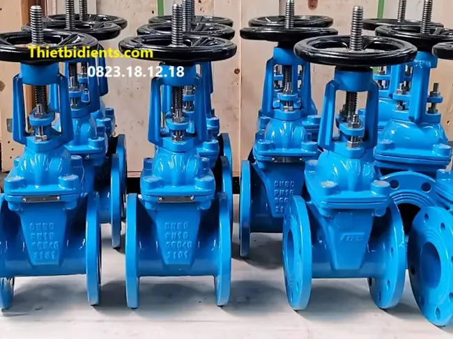 Báo Giá Van Cổng Mới Nhất 2025 | Gang, Inox, Ty Nổi, Ty Chìm 8 Van cổng gang