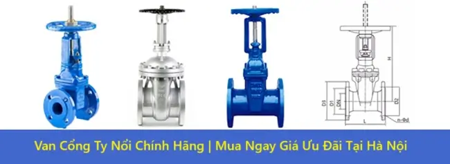 Van cổng ty nổi chính hãng