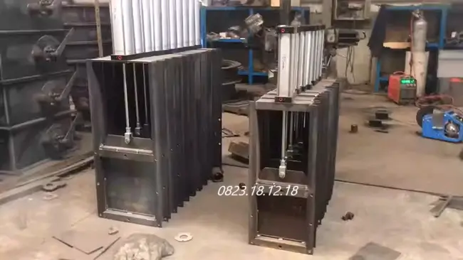 Van dao điều khiển khí nén silo