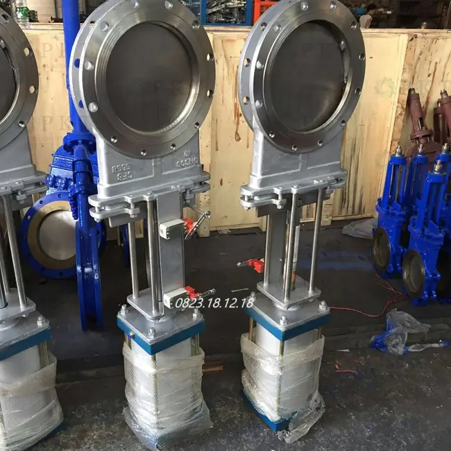 Van dao khí nén công nghiệp thân inox