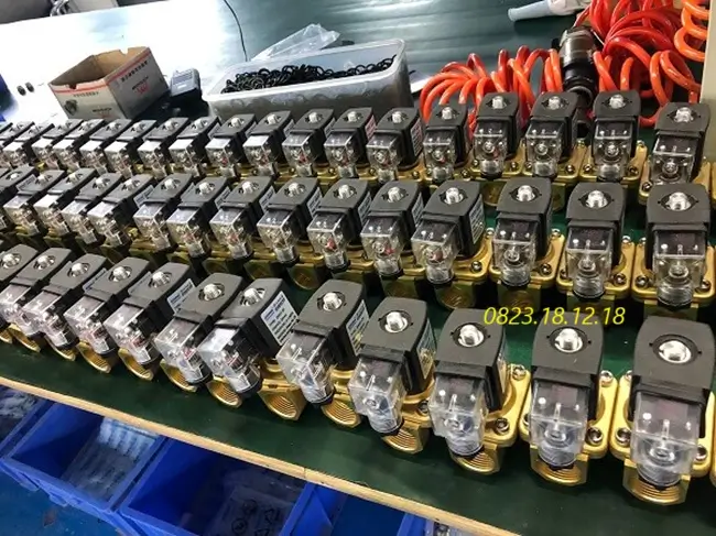 Van điện từ thường mở và van điện từ thường đóng