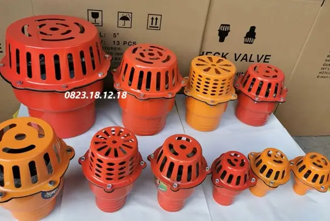 Rọ bơm nối ren 8 Van hút nối ren