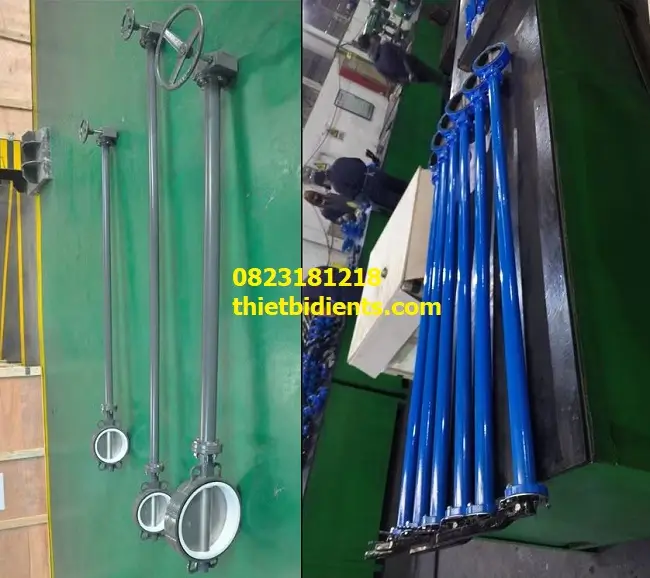 Van Bướm Trục Dài 9 Ứng dụng van bướm trục dài cho hệ thống ống ngầm