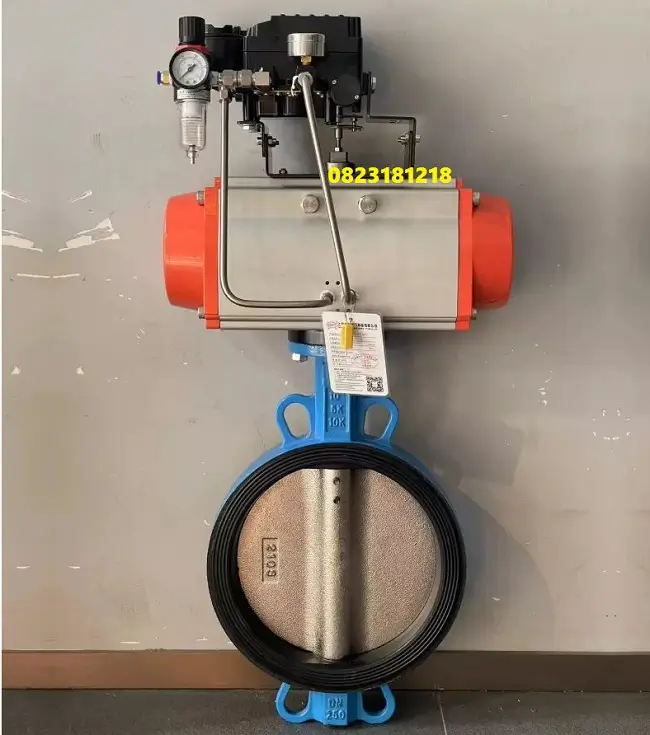 Van Bướm Trung Quốc 6 Van bướm điều khiển khí nén Trung Quốc