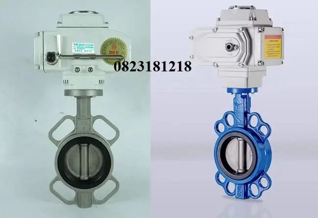 Van Bướm Mặt Bích ANSI 9 Van bướm mặt bích ANSI điều khiển điện