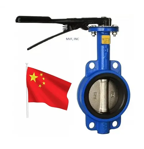 Van Bướm Trung Quốc 1 Van bướm Trung Quốc