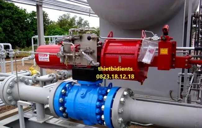 Ứng dụng của van bi điều khiển khí nén Trung Quốc