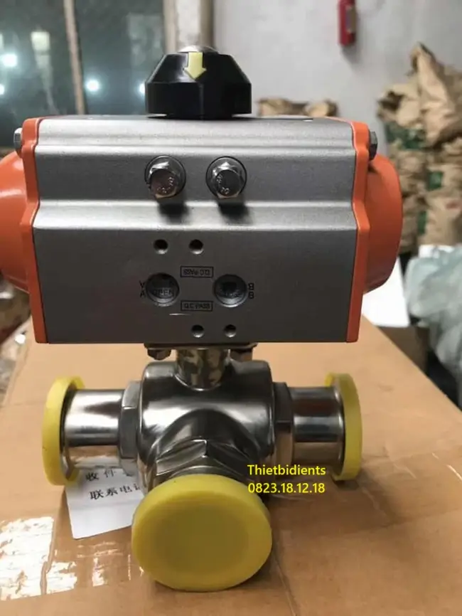 Van bi vi sinh điều khiển khí nén