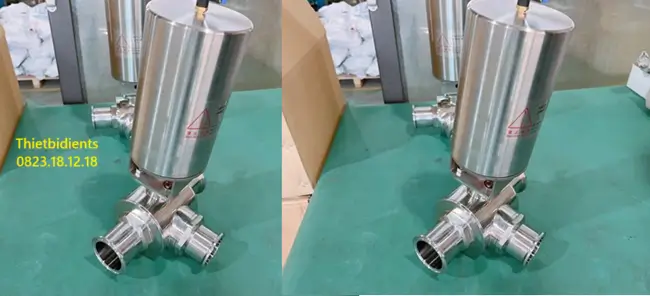 Van bi vi sinh điều khiển khí nén công nghiệp