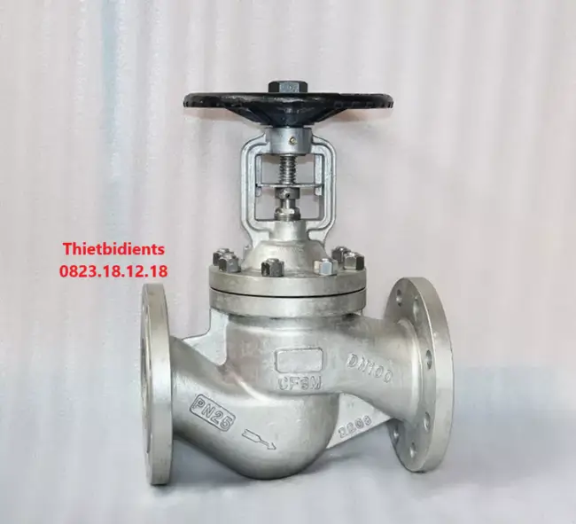 Van cầu tiêu chuẩn DIN inox