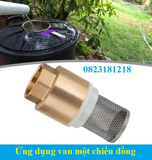 Van một chiều đồng 9 Ứng dụng van một chiều đồng
