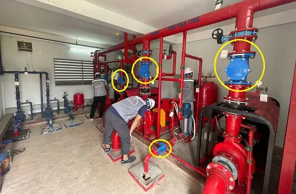 Ứng dụng van một chiều lá lật