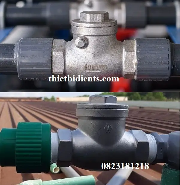 Van một chiều nối ren 6 Ứng dụng van một chiều nối ren