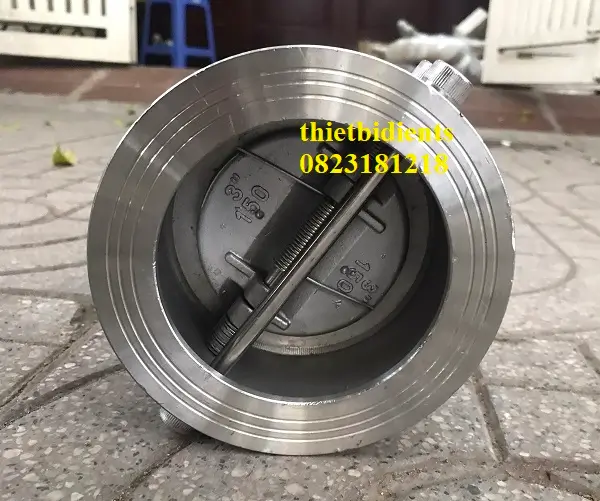 Van một chiều thép 13 Van một chiều cánh bướm thép