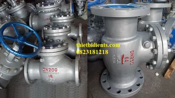 Van một chiều mặt bích 8 Van một chiều thép mặt bích