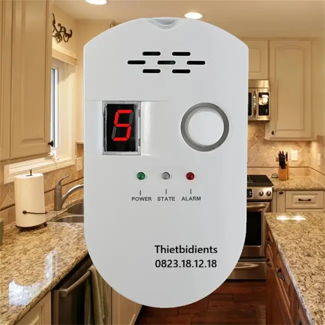 Cảm biến dò gas cho bếp ăn công nghiệp và nhà hàng