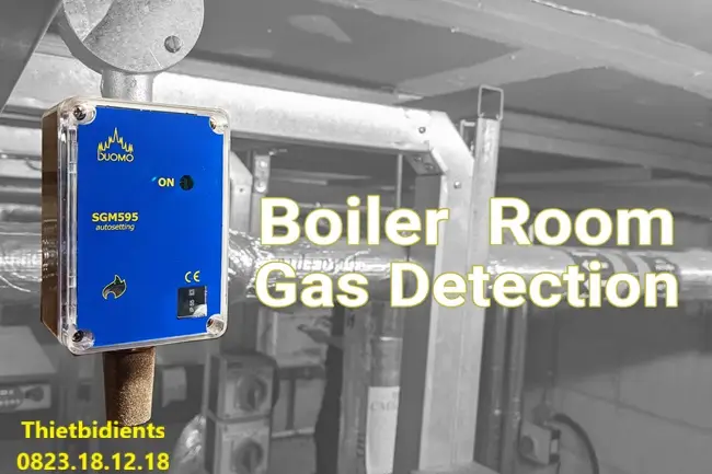 Cảm biến dò gas cho lò hơi công nghiệp