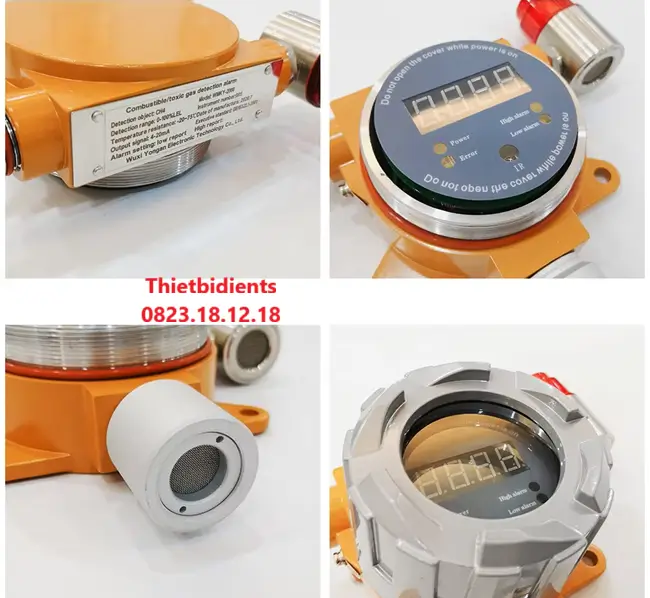Cảm biến dò gas công nghiệp 4–20mA