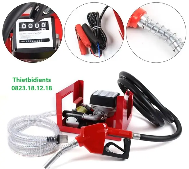 Cấu tạo của bộ kit bơm xăng dầu mini
