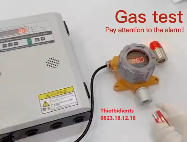 Đầu Báo Dò Gas Tích Hợp Còi Báo Giá Tốt