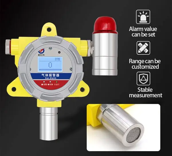 Đầu Báo Dò Gas Tích Hợp Còi Báo – Relay – Kết Nối RS485 1 Đầu Báo Dò Gas Tích Hợp Còi Báo, Relay, Kết Nối RS485