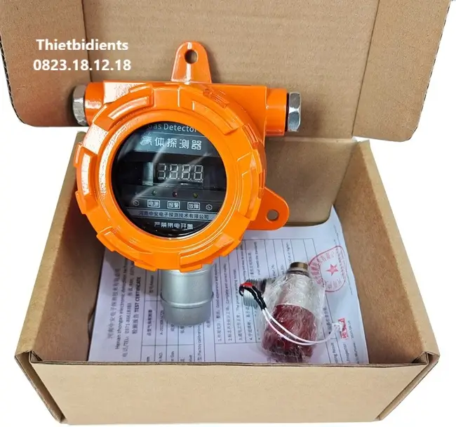 Đầu báo gas công nghiệp ngõ ra Relay