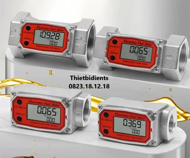 Đồng hồ đo lưu lượng xăng dầu turbine điện tử