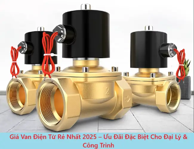 Giá Van Điện Từ Rẻ Nhất 2025 – Cập nhập giá mới 2026 9 Giá Van Điện Từ Rẻ Nhất 2025