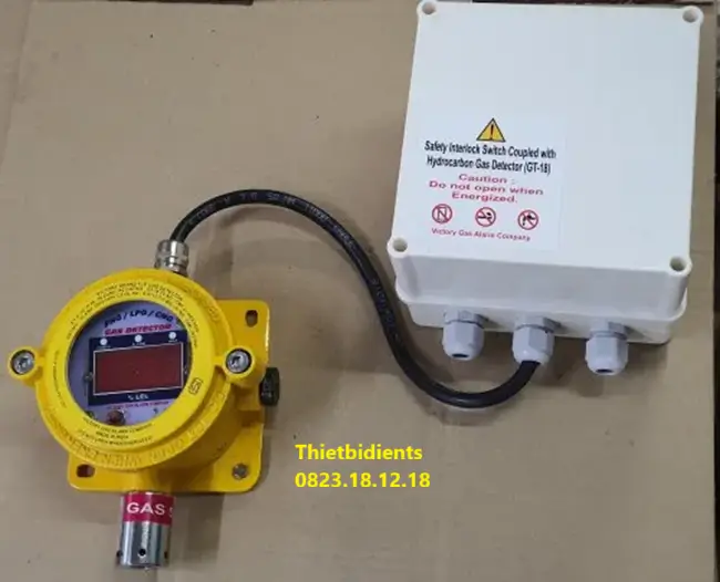 Hệ thống cảnh báo dò gas công nghiệp chống cháy nổ