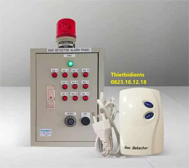 Hệ thống cảnh báo rò rỉ gas độc lập