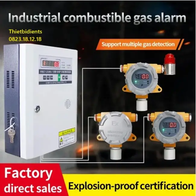Hệ thống cảnh báo rò rỉ gas