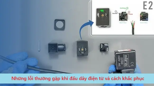 Những lỗi thường gặp khi đấu dây điện từ và cách khắc phục