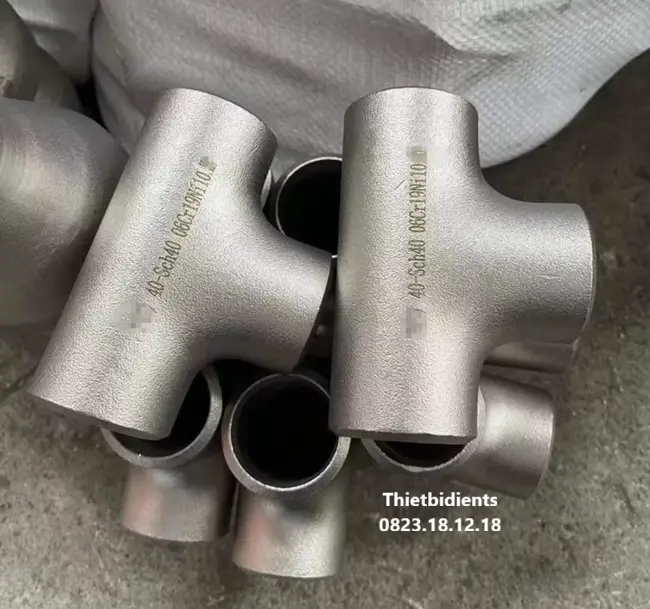 Tê inox