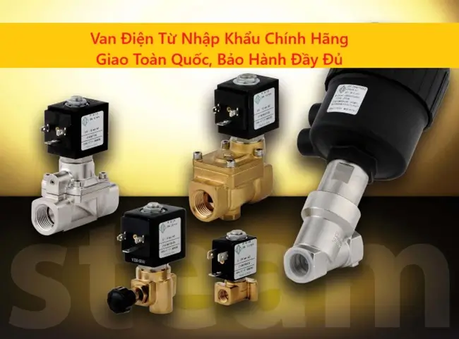 Van Điện Từ Nhập Khẩu Chính Hãng – Giao Toàn Quốc, Bảo Hành Đầy Đủ 2 Van Điện Từ Nhập Khẩu Chính Hãng